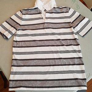 TONY HAWK Boys White & Gray Polo Top